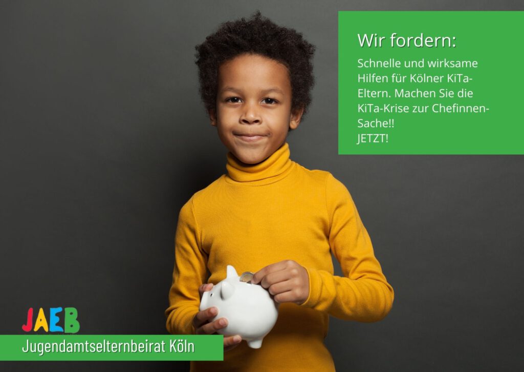 Betreuungskrise - Kinder die beste Investition JAEB Köln